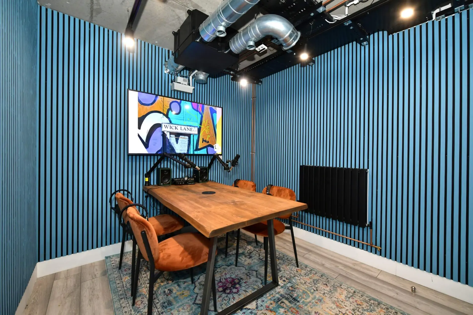 Large Podcast Studio