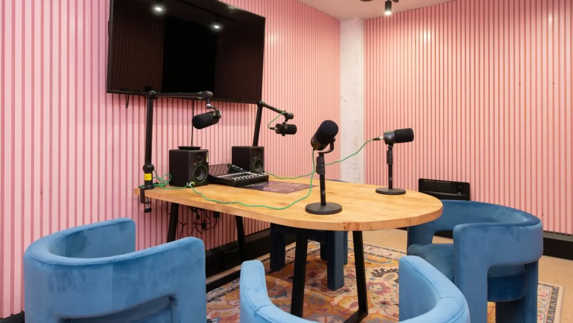 Large Podcast Studio